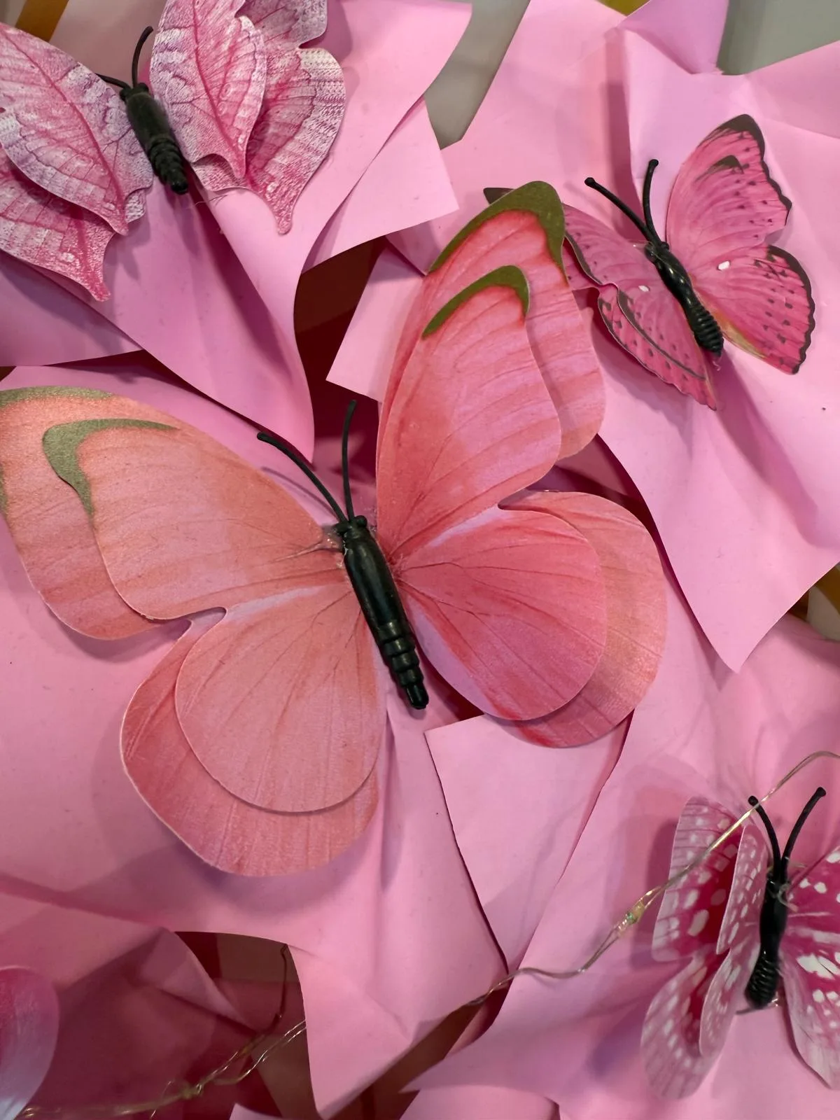 Işıklı Kelebek Buketi