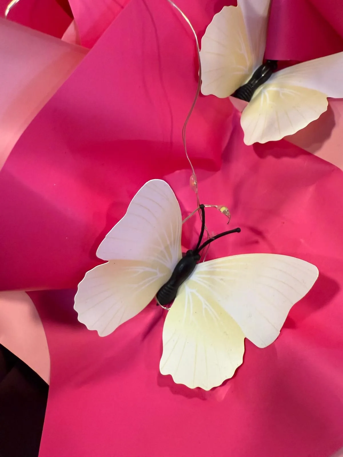 Işıklı Kelebek Buketi