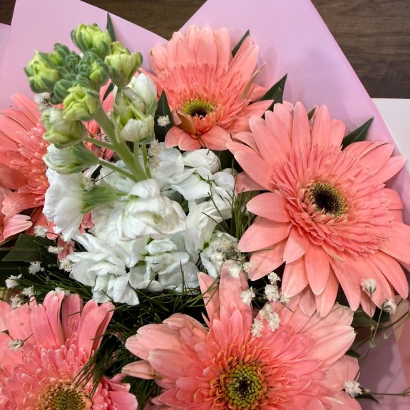 Renkli Gerbara Buketi